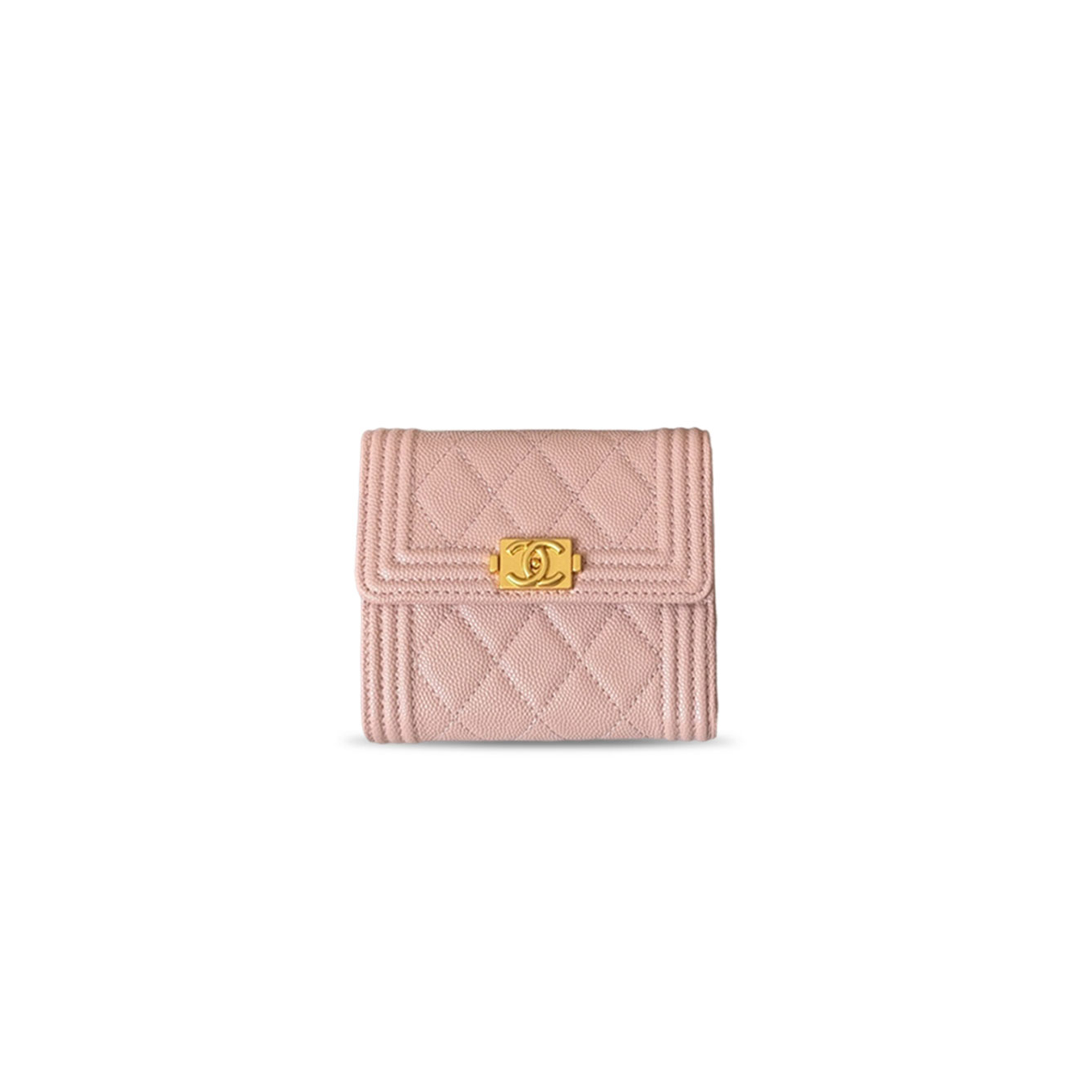 CHANEL MASTER BOY CHANEL SMALL FLAP WALLET A80734 (11.5*10.5*3cm)